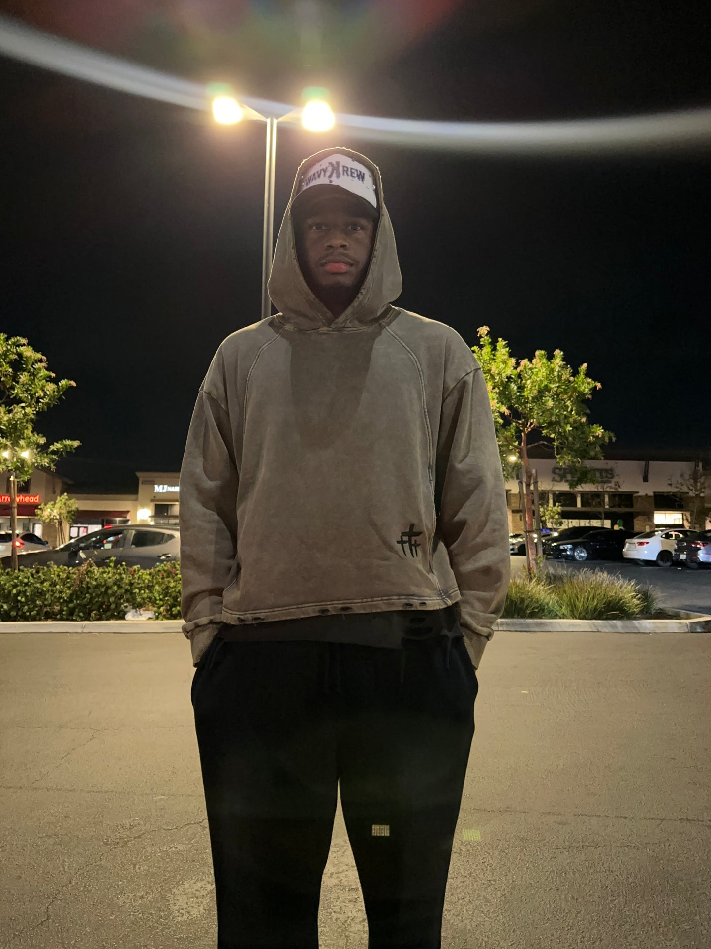 S.N.S Vintage Washed Hoodie